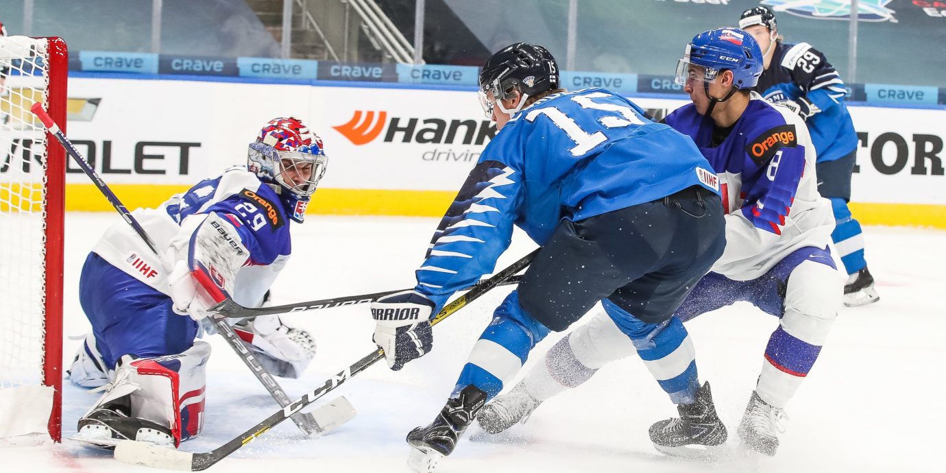 Nuoret Leijonat on mestarisuosikki Edmontonin MM-kisoissa – sen Slovakia-näytös osoitti