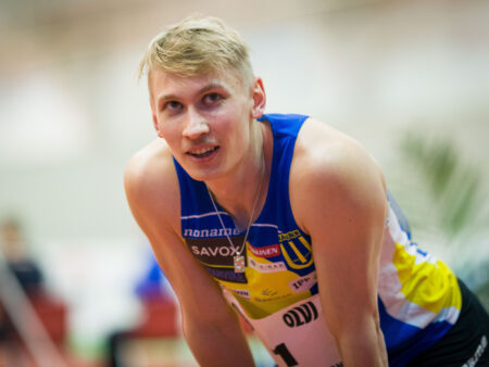 Samuli Samuelsson juoksi 100 metrillä uuden SE:n
