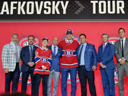 Slafkovskysta Montrealin NHL-ykkösvaraus