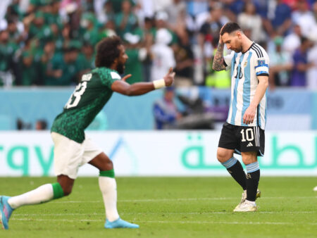 Argentiinan MM-kisoille shokkialku – hävisi Saudi-Arabialle