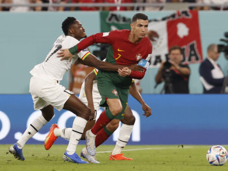 Ghana haastoi Portugalin täysillä – Ronaldo veti rankkarin