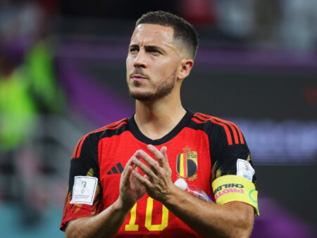 Hazard jätti hyvästit Belgian maajoukkueelle