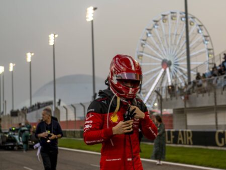 Ferrarin Leclercille tulossa lähtöruuturangaistus