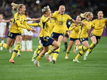Ruotsi pudotti Yhdysvallat MM-jatkosta