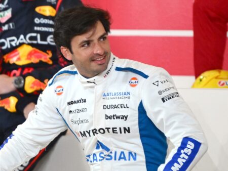 Williamsin Sainz torstain F1-testien nopein