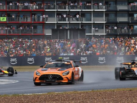 Typeryys voitti Silverstonen sateessa – ei suinkaan Lando Norris